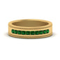 Flat Milgrain Mens Promise Band Fascinating Diamonds