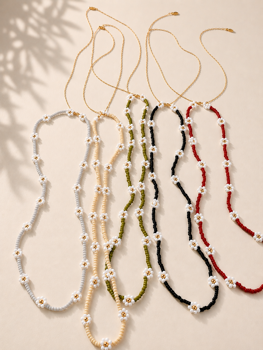 Flora Beaded Necklace Village Thrive