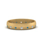 Flush Set Diamond Wedding Band Fascinating Diamonds