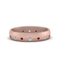 Flush Set Diamond Wedding Band Fascinating Diamonds