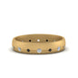Flush Set Diamond Wedding Band Fascinating Diamonds