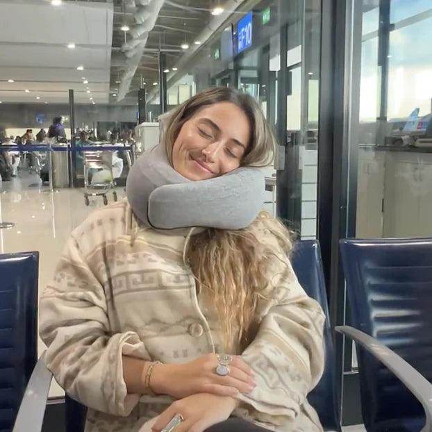 Travel pillow for long flights SmartPursue™