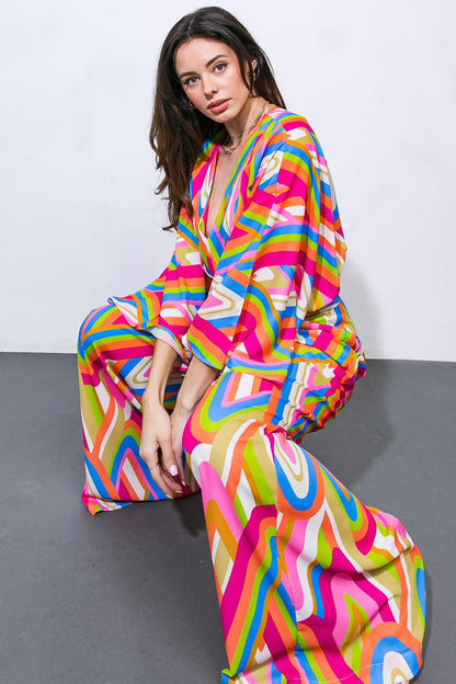 WORTH MY TIME WOVEN JUMPSUIT Flying Tomato