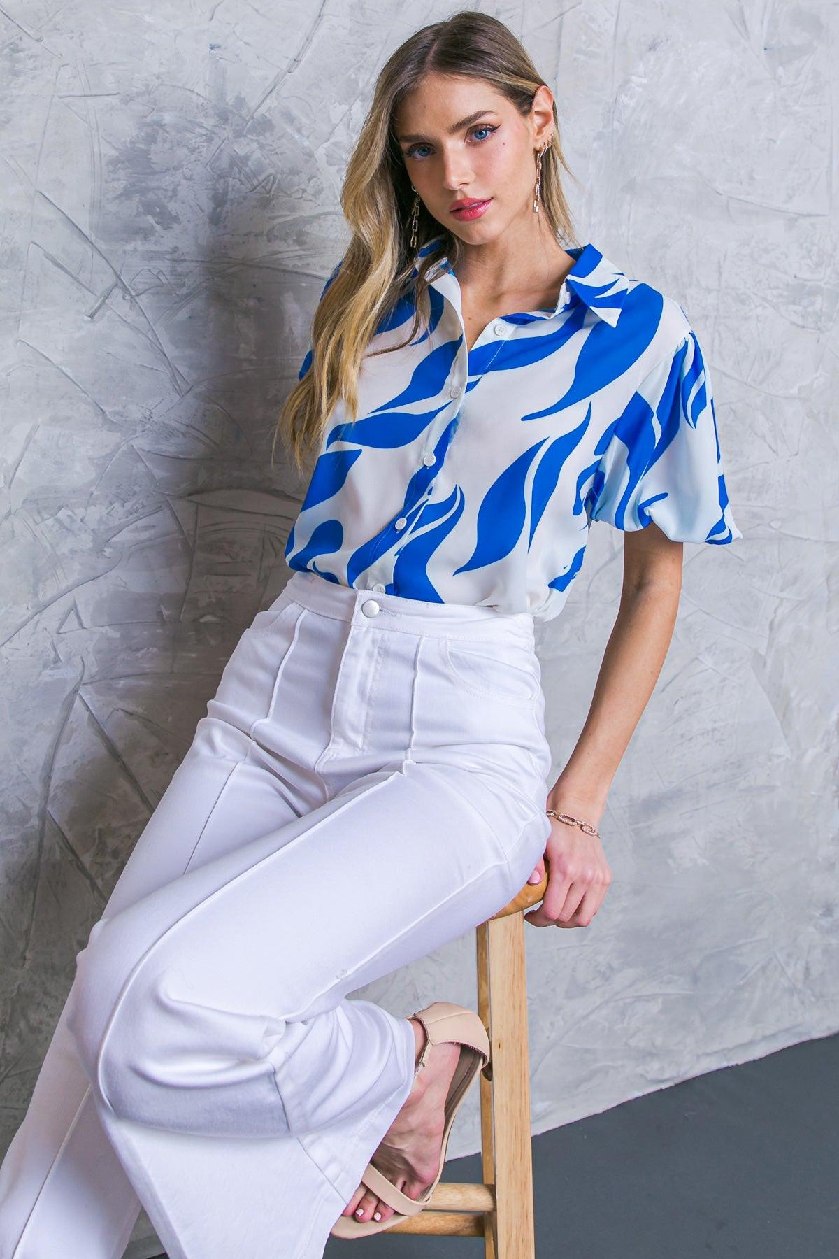 MAJOR CRUSH WOVEN TOP Flying Tomato