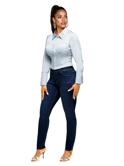 Forbidden Ankle Biter Skinny Jean Apple Bottom Jeans