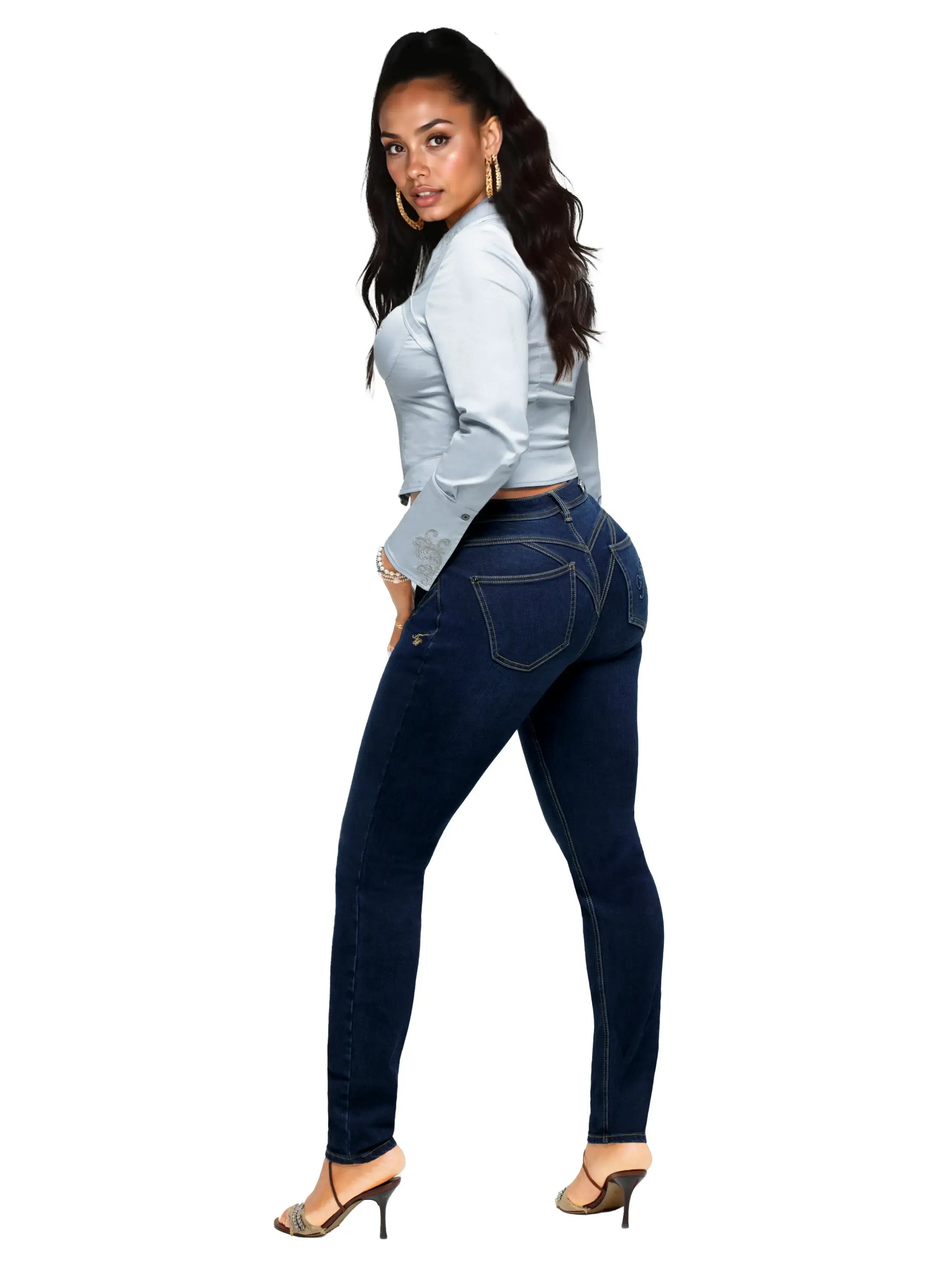 Forbidden Ankle Biter Skinny Jean Apple Bottom Jeans