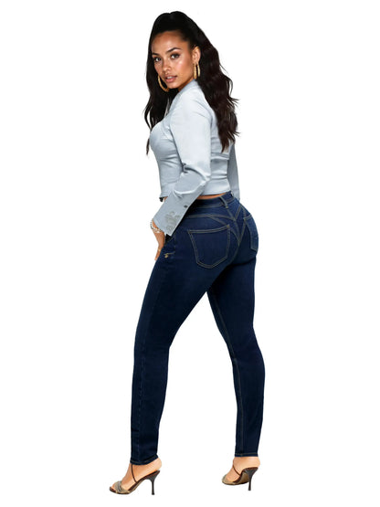 Forbidden Ankle Biter Skinny Jean Apple Bottom Jeans