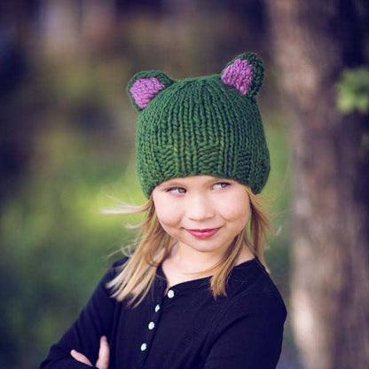 Forest Friends Wool Hat Pattern