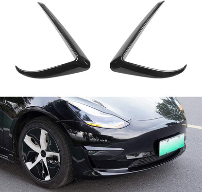 Front Fog Light Eyebrow Trim for Model 3/Y | 4 Finishes | 2-Pack Tesery Official Store