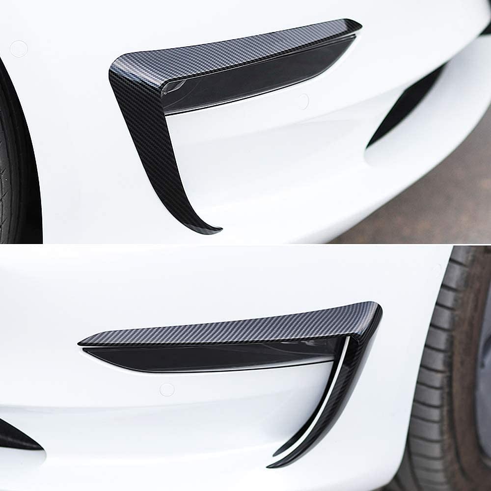 Front Fog Light Eyebrow Trim for Model 3/Y | 4 Finishes | 2-Pack Tesery Official Store