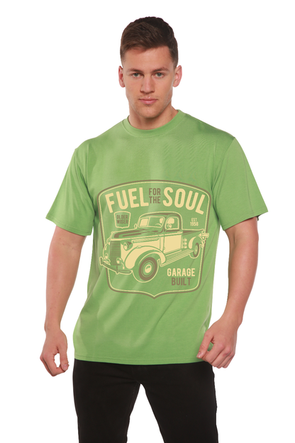 Fuel For The Soul Men's Bamboo Viscose/Organic Cotton Short Sleeve Graphic T-Shirt Spun Bamboo