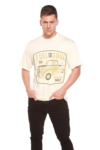 Fuel For The Soul Men's Bamboo Viscose/Organic Cotton Short Sleeve Graphic T-Shirt Spun Bamboo