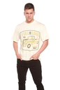 Fuel For The Soul Men's Bamboo Viscose/Organic Cotton Short Sleeve Graphic T-Shirt Spun Bamboo