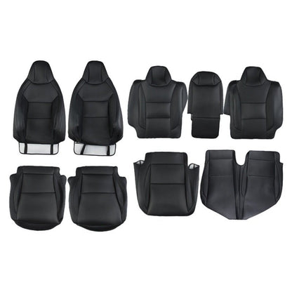 Full Leather Seat Covers for Cybertruck (10 PCS) Tesery Official Store