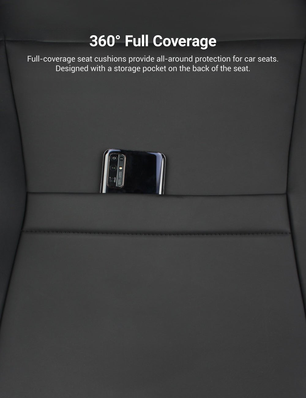 Full Leather Seat Covers for Cybertruck (10 PCS) Tesery Official Store