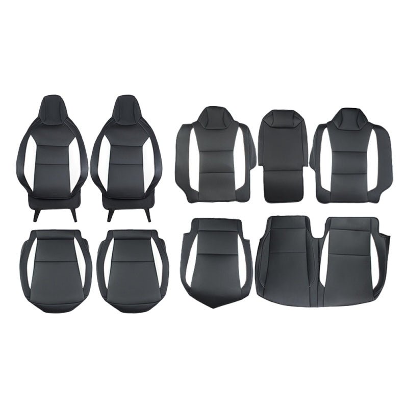 Full Leather Seat Covers for Cybertruck (10 PCS) Tesery Official Store