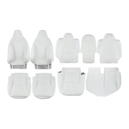 Full Leather Seat Covers for Cybertruck (10 PCS) Tesery Official Store