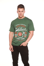 Full Speed Super Men's Bamboo Viscose/Organic Cotton Short Sleeve Graphic T-Shirt Spun Bamboo