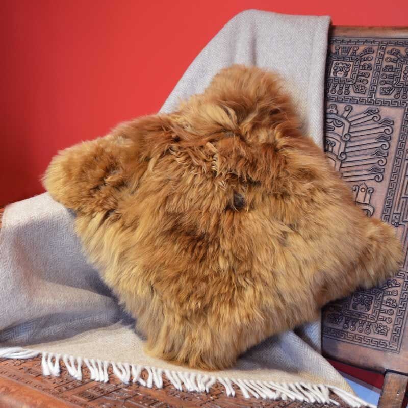 Fur Alpaca Pillow Case 16x16" Purely Alpaca