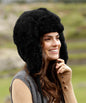 100% Baby Alpaca  RCMP Fur Hat With Earflaps Chullo Purely Alpaca