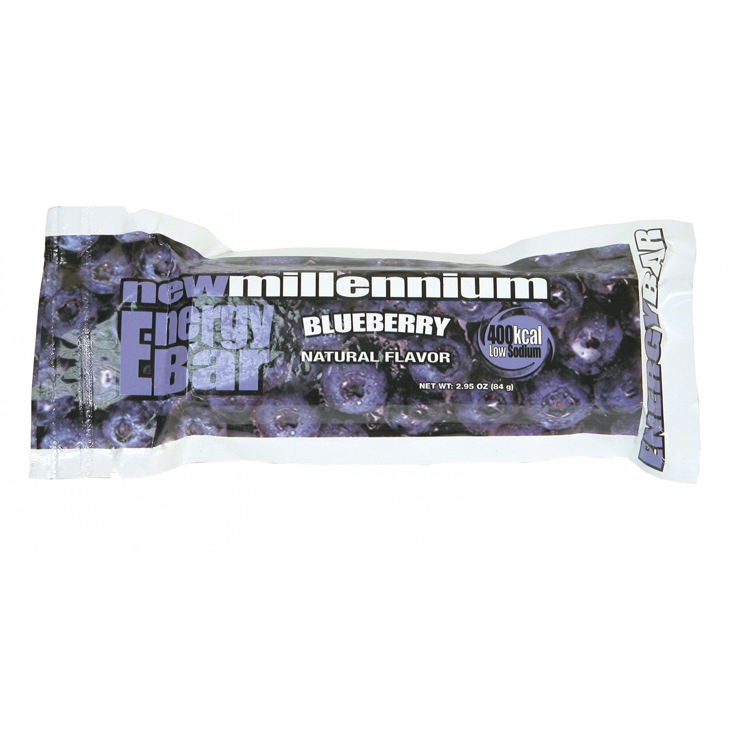 Case of 144 Blueberry Energy Bars quakekits.com