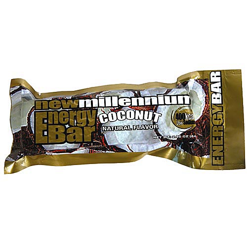 Millennium Energy Bar Coconut 400 Calories quakekits.com