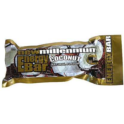 Millennium Energy Bar Coconut 400 Calories quakekits.com