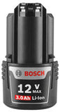 BOSCH GBA12V30 12V Max Lithium-Ion 3.0 Ah Battery VM Hardware