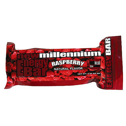 Millennium Energy Bar Raspberry 400 Calories quakekits.com