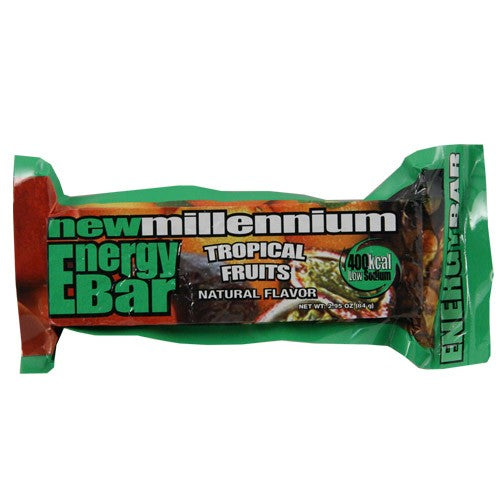 Millennium Energy Bar Tropical Fruit 400 Calories quakekits.com