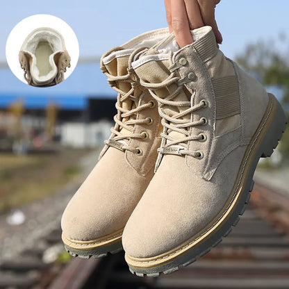 Men's High-Top British Retro Trend Boots