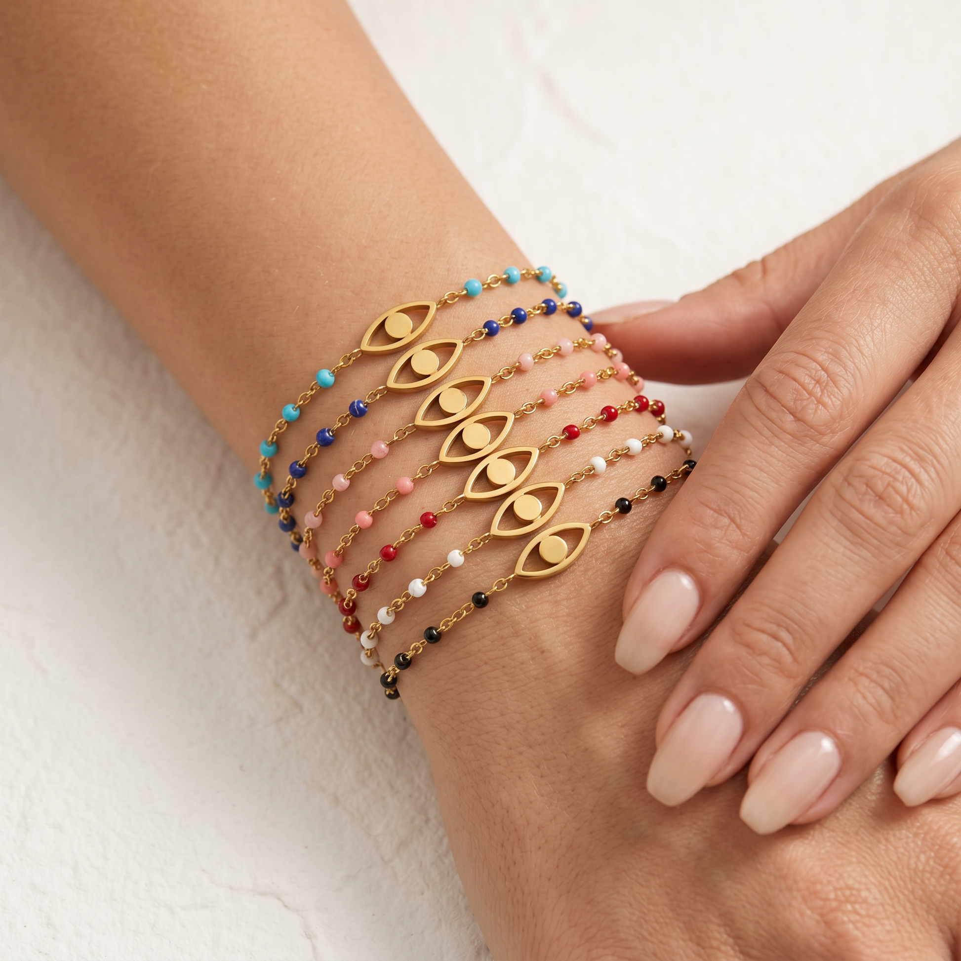 Eye Charm Bracelet LUNAR VINES