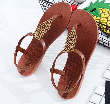 Flat Sandals and Beach Shoes for Summer