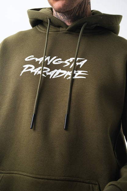 Oversize 'Gangsta Paradise' Graphic Hoodie - Heavyweight Streetwear Hooded Sweatshirt Withinblack