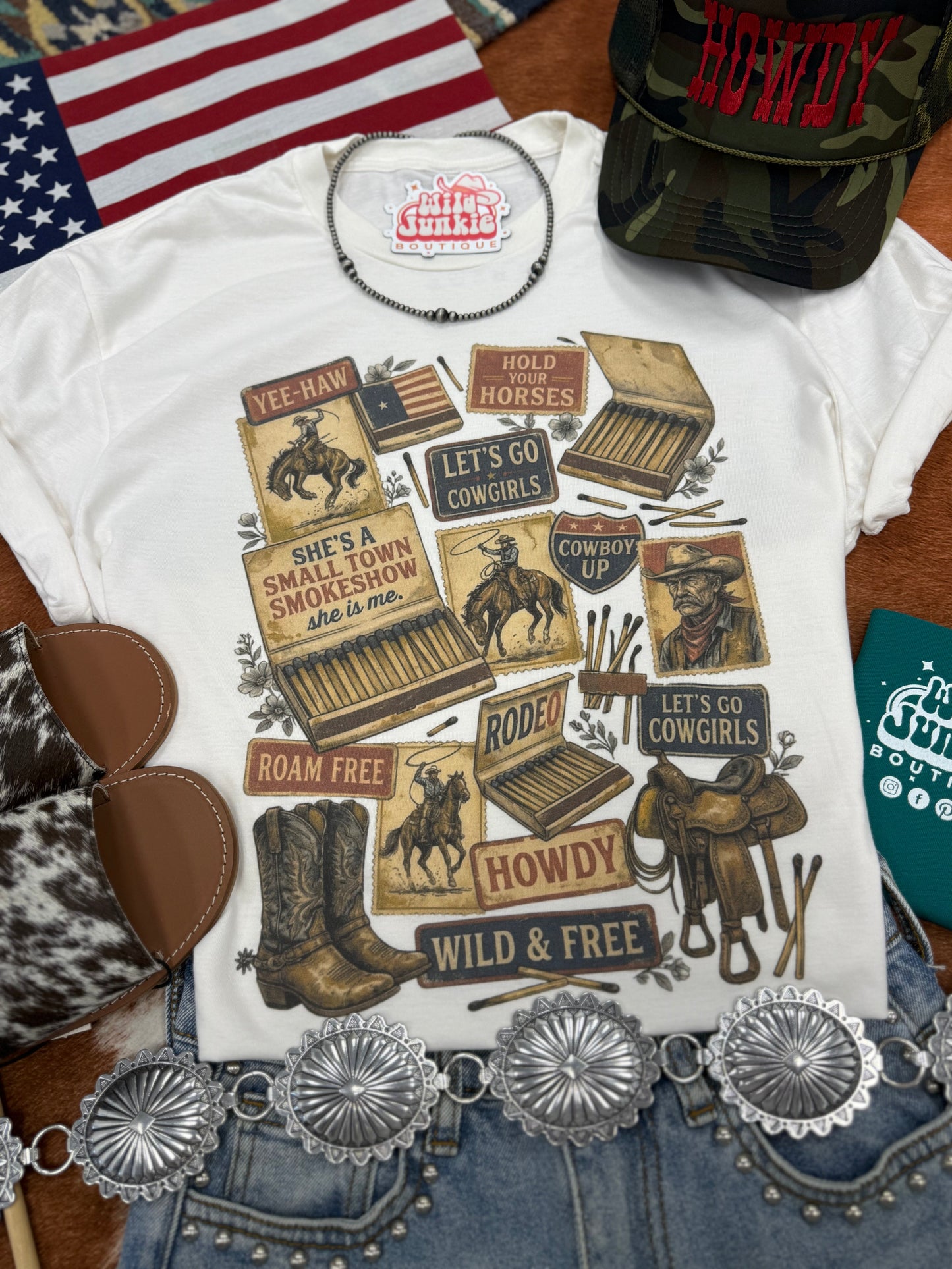 Wild and Free Rodeo Graphic Tee Wild Junkie