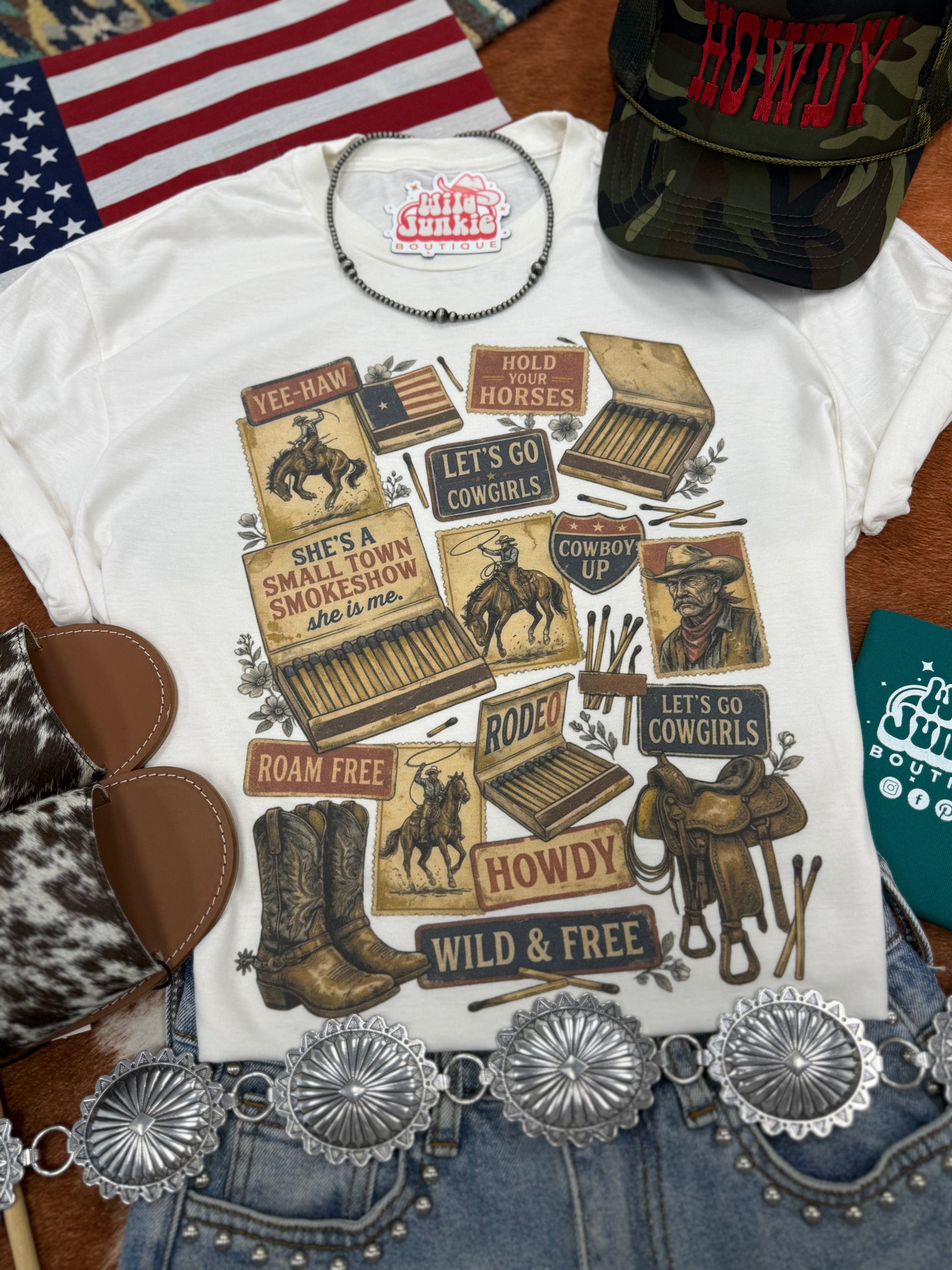 Wild and Free Rodeo Graphic Tee Wild Junkie