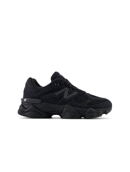 New Balance Big Kids 9060 Lifestyle Shoes  - Triple Black Denim Exchange
