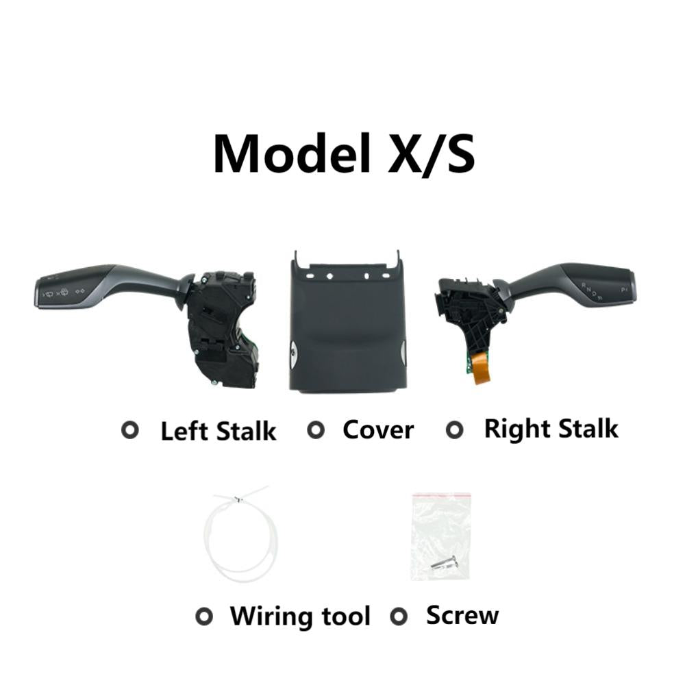 Gear Selector & Turn Signal Lever Stalk Upgrade Kit for Model 3 Highland & Model Y Juniper Tesery Official Store