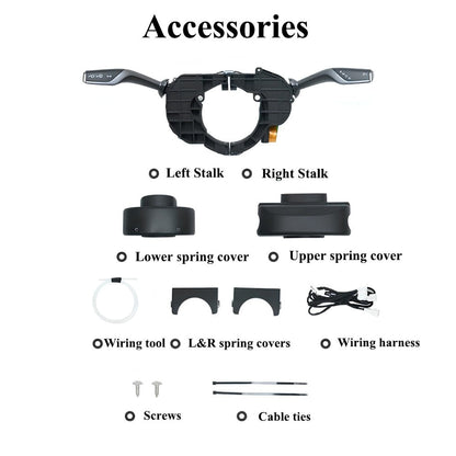 Gear Selector & Turn Signal Lever Stalk Upgrade Kit for Model 3 Highland & Model Y Juniper Tesery Official Store