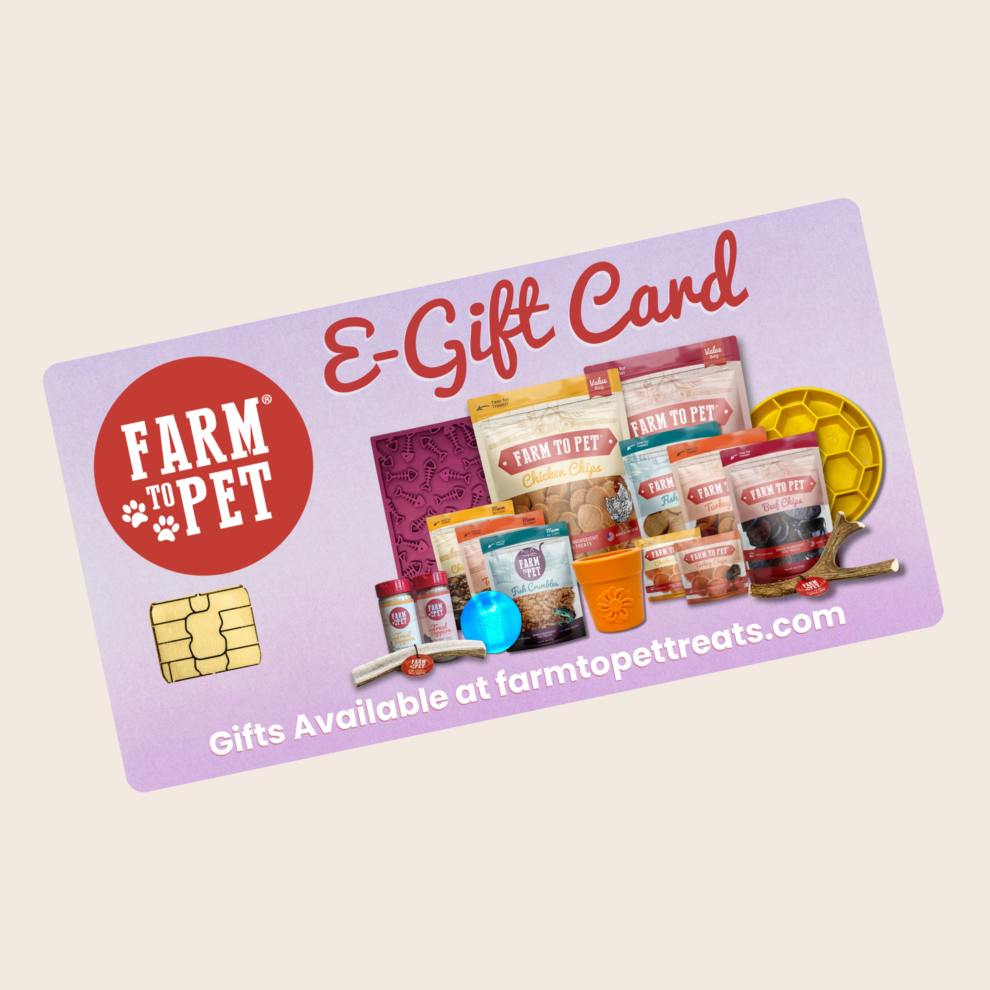 Farm to Pet E-Gift Card Farm To Pet