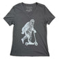 Glow Big Womens V-neck T-shirt (Glow in the Dark) STORY SPARK