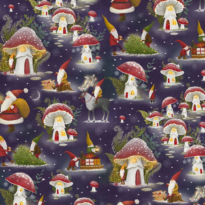 Gnome Midi Dress - Small only, 1 left! Retrolicious