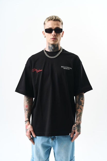 Men's Oversize 'The Godfather' Graphic T-Shirt - Streetwear Movie Tee Withinblack