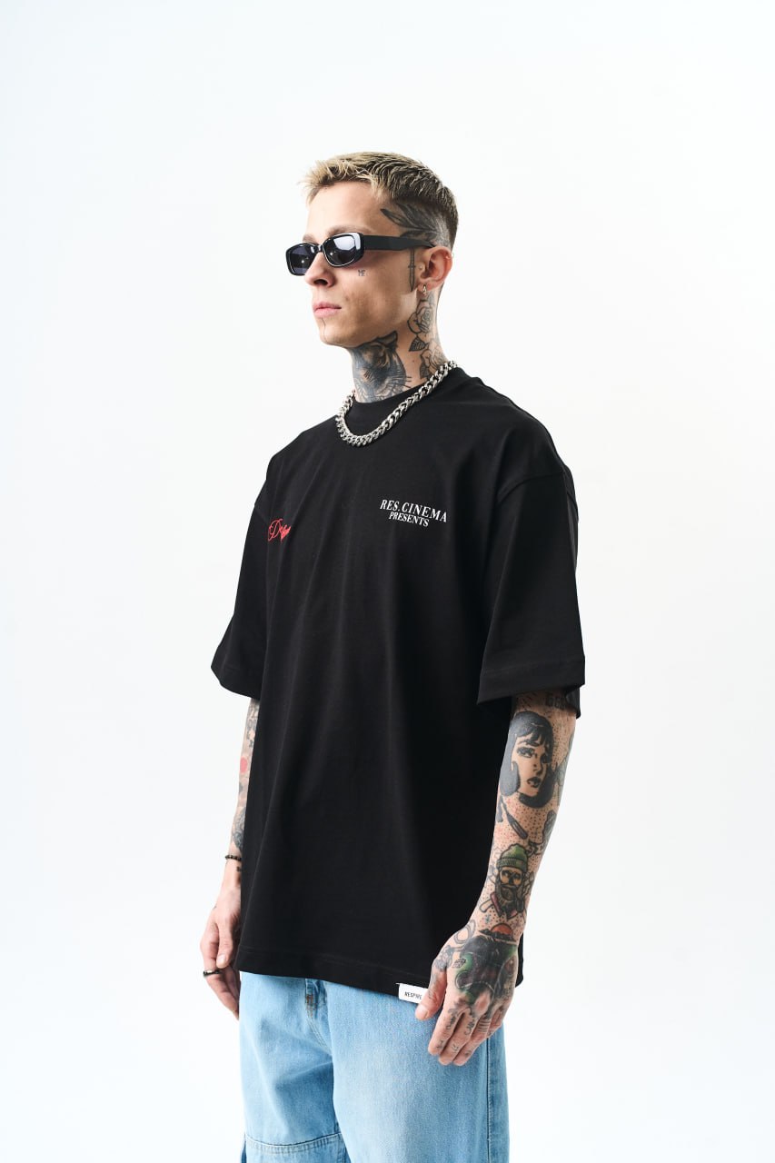 Men's Oversize 'The Godfather' Graphic T-Shirt - Streetwear Movie Tee Withinblack