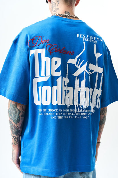 Men's Oversize 'The Godfather' Graphic T-Shirt - Streetwear Movie Tee Withinblack