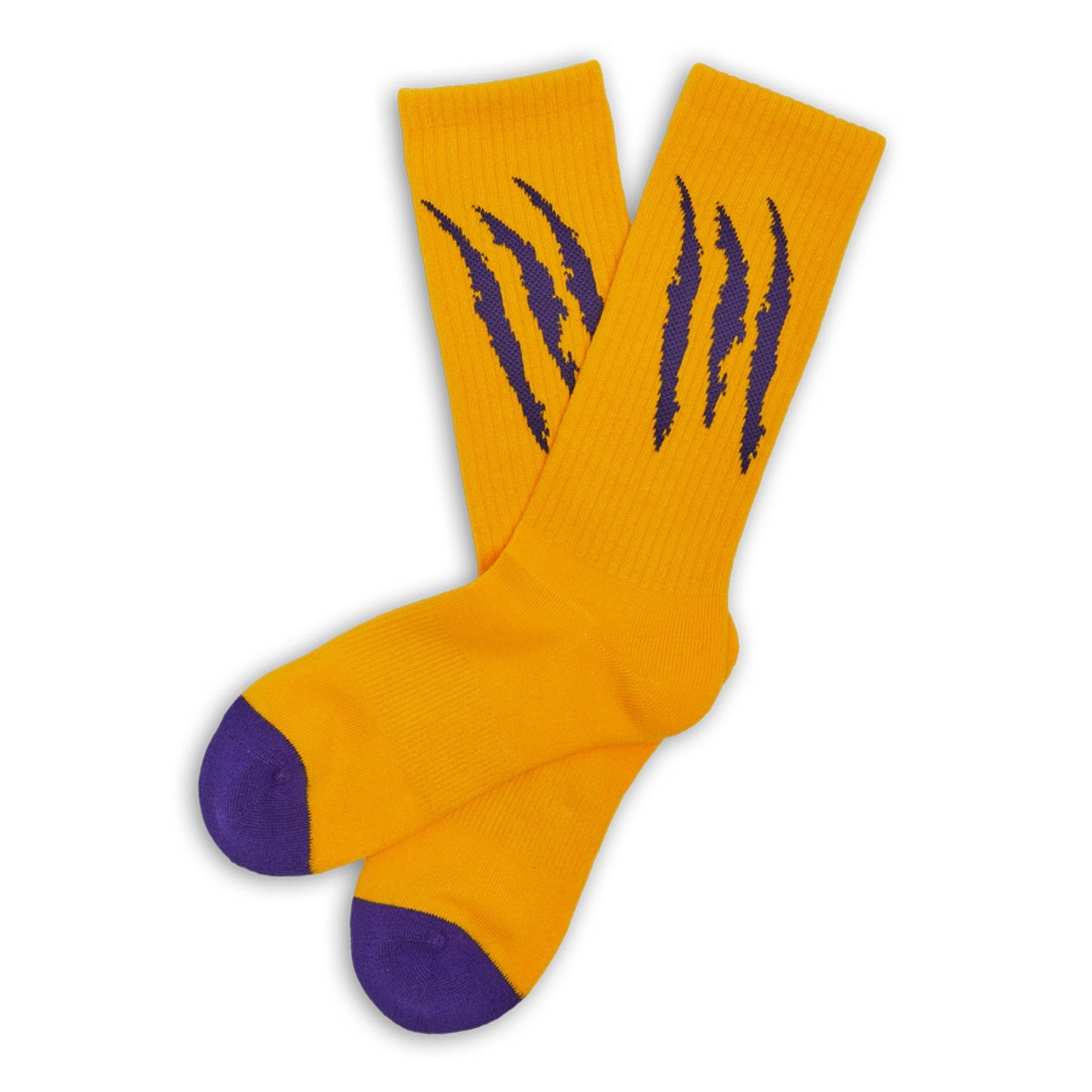 Gold Scratch Casual Socks DeadSoxy