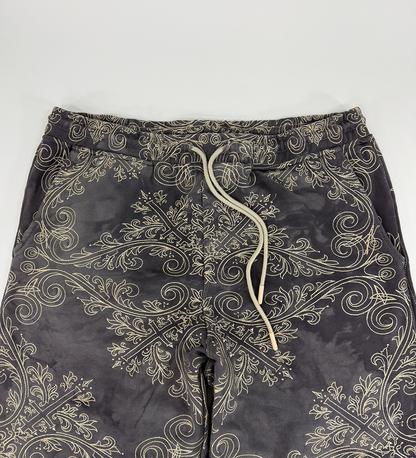 TRANCE SWEATPANTS (OBSIDIAN & GOLD) Jakischrist