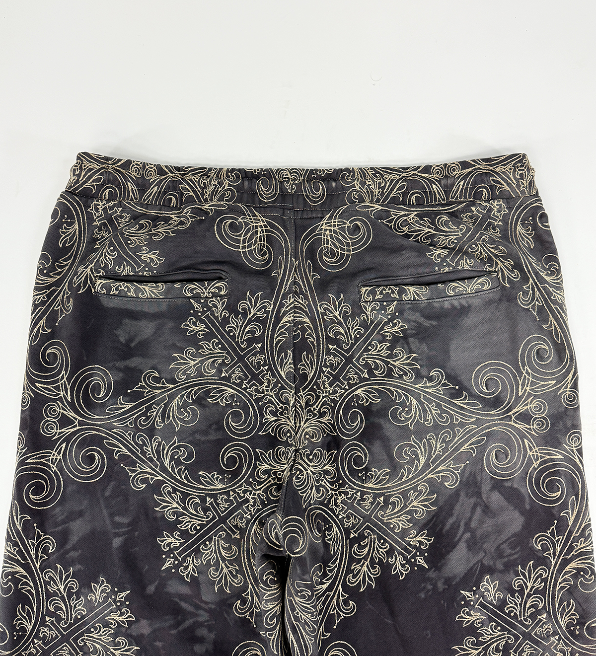 TRANCE SWEATPANTS (OBSIDIAN & GOLD) Jakischrist