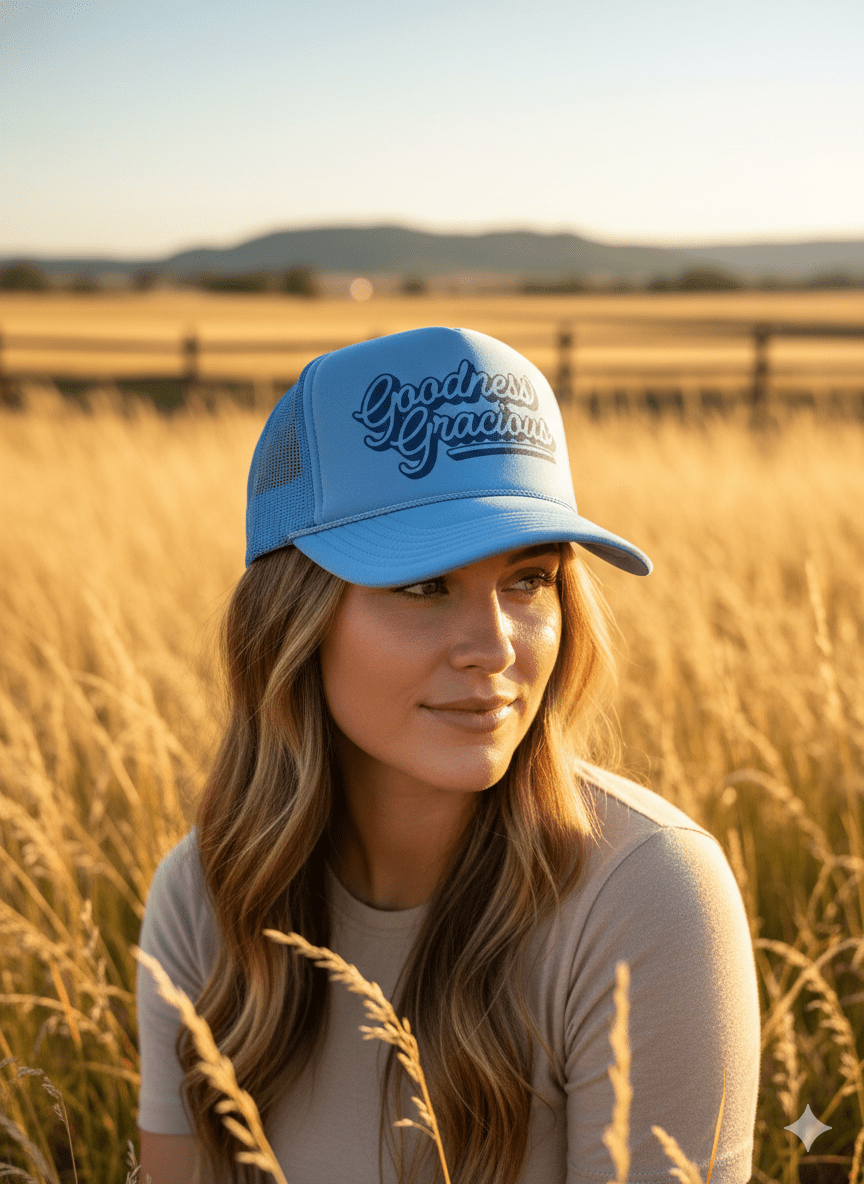 Goodness Gracious Trucker Hat Wild Junkie