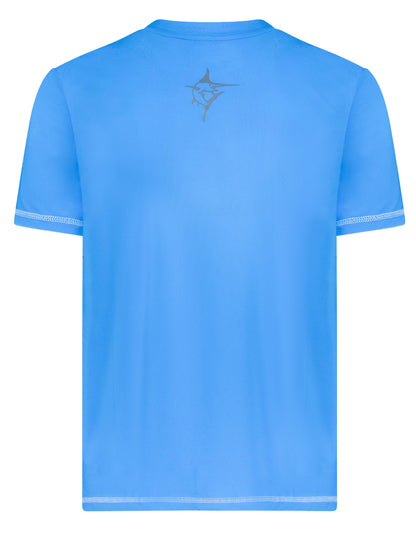 Grander Short Sleeve Performance Tee White Water Life